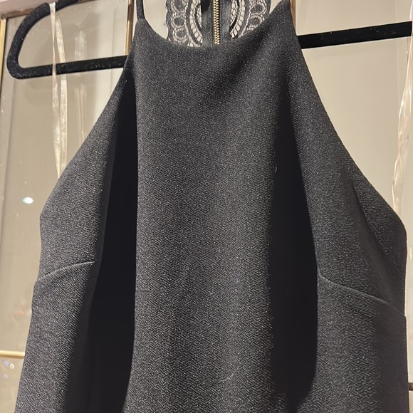Black dress, mid length, charlotte russe, size medium - Picture 7 of 11